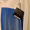 GK ICE FIGURE SKATE LgSLV CHILD SMALL SNOWFLAKE BLUE VELVET EMPIRE DRESS SZ S - Image 6