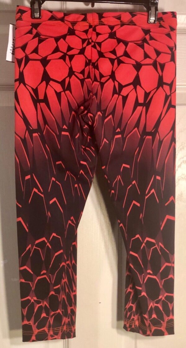 GK Elite CAPRI TIGHTS ADULT SMALL ORANGE FIZZ DAY GLO ORANGE N/S AS NWT - Image 3