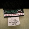 AVALANCHE WEAR PERFORMANCE GK FLEECE VEST LADIES MEDIUM "DANCE" LOGO GREEN SZ M - Image 6