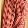 G.H. BASS & CO LADIES SMALL BURGUNDY 3/4 SLV BUTTON DOWN SHIRT Sz S PREOWNED - Image 3
