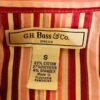G.H. BASS & CO LADIES SMALL BURGUNDY 3/4 SLV BUTTON DOWN SHIRT Sz S PREOWNED - Image 6