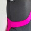 GK ICE FIGURE SKATE GIRLS X-SMALL SLVLS GRAY PINK NYLON/SPANDEX TANK DRESS CXS - Image 3