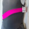 GK ICE FIGURE SKATE GIRLS X-SMALL SLVLS GRAY PINK NYLON/SPANDEX TANK DRESS CXS - Image 4