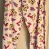 GK CHEER PJ LOUNGE PANTS LADIES LARGE COOL & FUN WHITE COTTON PRINT Sz AL NWT! - Image 3