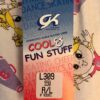 GK CHEER PJ LOUNGE PANTS LADIES LARGE COOL & FUN WHITE COTTON PRINT Sz AL NWT! - Image 4