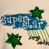 GK GYMNAST BASEBALL TEE ADULT LARGE 3/4 SLV SUPER STAR GRAPHIC COTTON T-SHIRT AL - Image 2