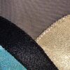 GK ELITE LgS LADIES SMALL NAVY MESH BLUE SILVER FOIL GYMNASTICS DANCE LEOTARD AS - Image 3