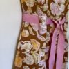 AA STUDIO AA LADIES MEDIUM 10 MULTI-COLOR FLORAL PRINT RIBBON A-LINE DRESS Sz 10 - Image 3