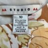 AA STUDIO AA LADIES MEDIUM 10 MULTI-COLOR FLORAL PRINT RIBBON A-LINE DRESS Sz 10 - Image 10