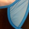 GK FIGURE SKATE ESPRESSO VELVET ADULT SMALL ASYM BLUE MESH SLVLS DRESS Sz AS - Image 8