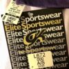GK Elite T-SHIRT LADIES SMALL 3/4 SLV JEWELED BUTTERFLY SKATE PURPLE COTTON AS - Image 6