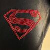 NASTIA LIUKIN SUPERGIRL MEDIUM NAVY MYSTIQUE RED CRYSTALS CHEER DANCE SHORTS M - Image 4