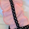 GK ICE SKATE GIRLS SMALL ONE SHOULDER MT POLKA DOT PRINT RUFFLE DRESS Sz CS NWT! - Image 2
