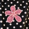 GK ICE SKATE GIRLS SMALL ONE SHOULDER MT POLKA DOT PRINT RUFFLE DRESS Sz CS NWT! - Image 3