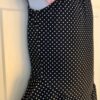 GK ICE SKATE GIRLS SMALL ONE SHOULDER MT POLKA DOT PRINT RUFFLE DRESS Sz CS NWT! - Image 4