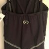 GK ELITE SPORTY TANK GIRLS LARGE BLACK MICROTECH CHEER DANCE SKATE GYM CL NWT! - Image 2