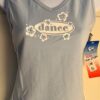 GK DANCE TANK TOP ADULT LARGE BLUE SURFER SPORT COTTON FLORAL GRAPHICS JA Sz AL