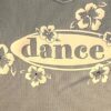 GK DANCE TANK TOP ADULT LARGE BLUE SURFER SPORT COTTON FLORAL GRAPHICS JA Sz AL - Image 2