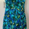 Donna Ricco Floral Sleeveless Surplice V-Neck Empire A-Line Dress Women's Size 6 - Image 4