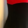 GK FIGURE SKATE ADULT SMALL CORAL BLACK VELVET TANK WAVY COLORBLOCK Sz AS NWT! - Image 2