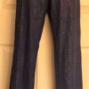 GK DANCE JAZZ LADIES LARGE BLUE TWILIGHT FOIL BLUE VELVET WAISTBAND PANTS SZ L - Image 2