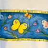 THE AUSSIE T CO BUTTERFLY SUMMER GRAPHIC ADULT SMALL SSLV WHITE COTTON T-SHIRT S