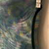 GK ICE FIGURE SKATE ADULT SMALL SLVLS FERN SPIRAL FOIL TIE-DYE TRICOT DRESS AS - Image 5