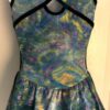 GK TIE-DYE HOLOGRAM ICE FIGURE SKATE ADULT SMALL TRICOT SLVLS DRESS Sz AS NWT! - Image 8