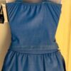 GK SKATE 2 PC SET ADULT X-SMALL SPARKLY BLUE CAMI CROP TOP/PULL-ON SKIRT AXS - Image 4
