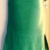 GK ELITE ICE SKATE SLVLS GIRLS SMALL GREEN VELVET A-LINE DRESS Sz CS NWT!