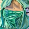 GK ELITE ICE SKATE SLVLS GIRLS SMALL GREEN VELVET A-LINE DRESS Sz CS NWT! - Image 9