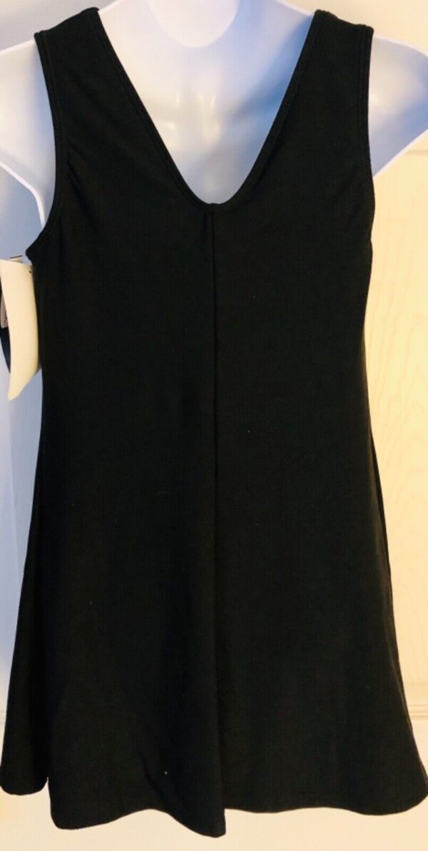 GK ICE SKATE GIRLS LARGE SLVLS BLACK CREPE COWL NECK DRESS Sz CL WAS $75.95 NWT! - Image 6