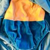 GK ICE SKATE SLVLS LADIES X-SMALL OCEAN VELVET CRISSCROSS STRAP DRESS Sz AXS NWT - Image 8