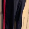 GK ICE SKATE GIRLS LARGE PINK CROP TOP NAVY NYLON FLARED PANT SET Sz CL NWT! - Image 8