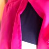 GK ONE SHOULDER ADULT SMALL SLVLS PINK MATTE TRICOT FIGURE SKATE DRESS AS NWT! - Image 4
