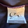GK FIGURE SKATE A-LINE ADULT SMALL EGGPLANT VELVET IRIDESCENT HALTER TN DRESS AS - Image 7