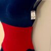 GK FIGURE SKATE ADULT SMALL CAP SLV X-STRAP ROYAL RED VELVET DRESS Sz AS NWT! - Image 4