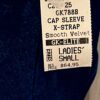 GK FIGURE SKATE ADULT SMALL CAP SLV X-STRAP ROYAL RED VELVET DRESS Sz AS NWT! - Image 5