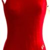 GK RED VELVET LADIES SMALL CLASSIC GYMNASTICS DANCE TANK LEOTARD Sz AS NWT!