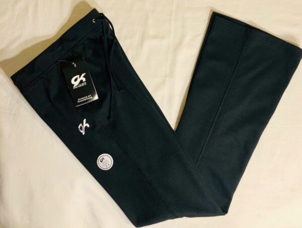 GK Elite Warm Up Pants Black Cotton Blend Size Junior Sm, J2+