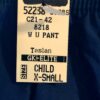 GK WARM UP CHILD X-SMALL NAVY TASLAN GYMNASTIC ATHLETIC PANTS Sz CXS NWT! - Image 4