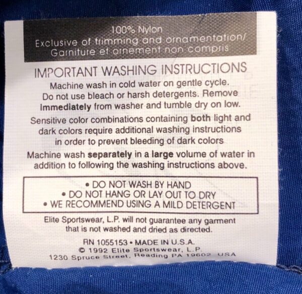 GK WARM UP CHILD X-SMALL NAVY TASLAN GYMNASTIC ATHLETIC PANTS Sz CXS NWT! - Image 6