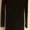 LAURA ASHLEY LONG BLACK CARDIGAN LADIES SMALL (6) RUFFLED ACRYLIC/WOOL Sz 6 EUC! - Image 2