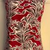 ANN TAYLOR PINK BROWN WOMENS SLVLS FLORAL PRINT PULLOVER SWEATER TOP Sz M EUC!