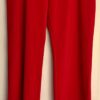ADIDAS GK RED LADIES SMALL DRY TECH GYMNAST CHEER WARM UP SPORT PANTS Sz AS NWT! - Image 2