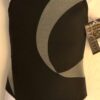 GK CAMISOLE CHILD MEDIUM GYMNASTICS DANCE MICROFIBER LEOTARD BLACK GRAY Sz CM