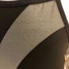 GK CAMISOLE CHILD MEDIUM GYMNASTICS DANCE MICROFIBER LEOTARD BLACK GRAY Sz CM - Image 2