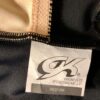 GK CAMISOLE CHILD MEDIUM GYMNASTICS DANCE MICROFIBER LEOTARD BLACK GRAY Sz CM - Image 8