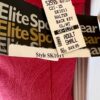 GK ELITE CORAL STRETCH MATTE TRICOT HALTER ICE SKATE DRESS Sz AS - Image 6