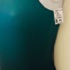 GABBY DOUGLAS GK ADULT SMALL WHITE FOIL GREEN N/S SLVLS GYMNASTS DANCE LEOTARD S - Image 4